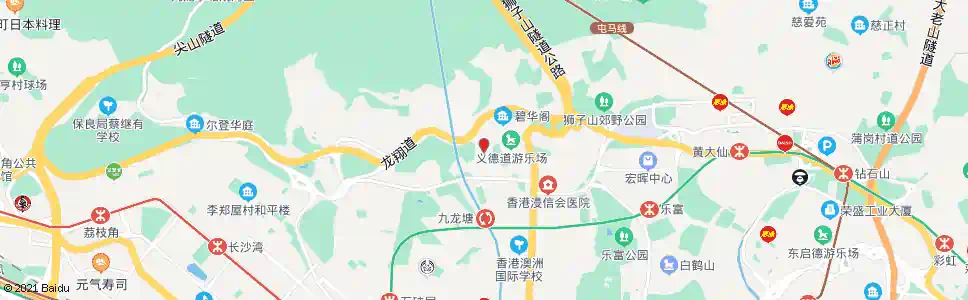 香港畢架山一號_巴士站地圖_香港巴士_妙搜巴士搜尋2025