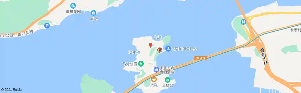 香港珀麗灣渡輪碼頭_巴士站地圖_香港巴士_妙搜巴士搜尋2025