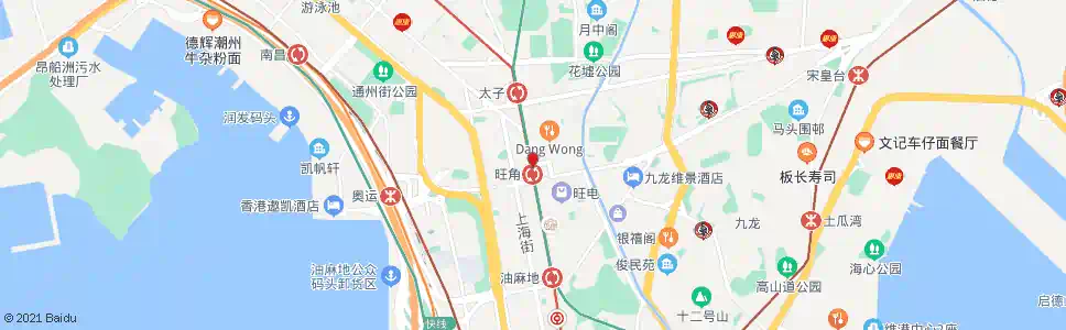 香港快富街_巴士站地圖_香港巴士_妙搜巴士搜尋2025