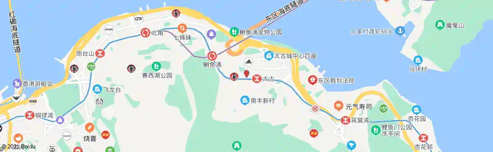 香港英皇道仁孚油_巴士站地圖_香港巴士_妙搜巴士搜尋2025