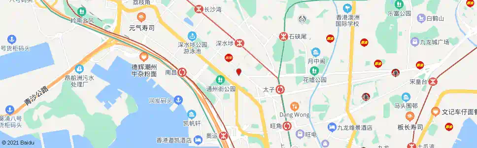 香港深水埗醫局街_巴士站地圖_香港巴士_妙搜巴士搜尋2025