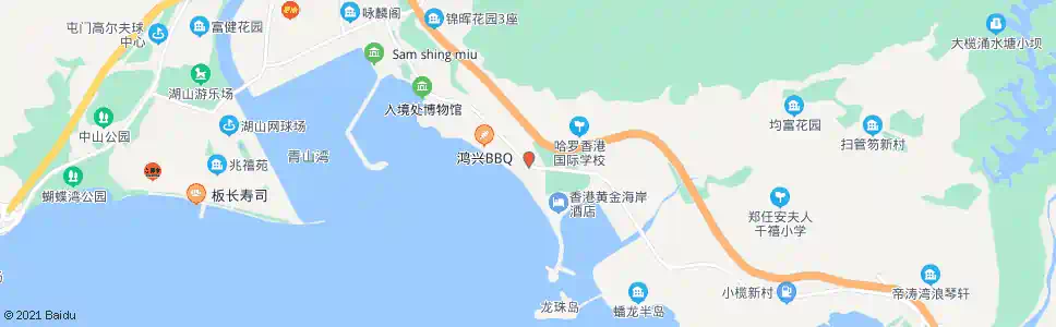 香港青山灣_巴士站地圖_香港巴士_妙搜巴士搜尋2025