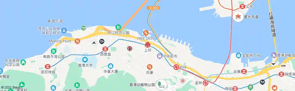 香港上環站_巴士站地圖_香港巴士_妙搜巴士搜尋2025