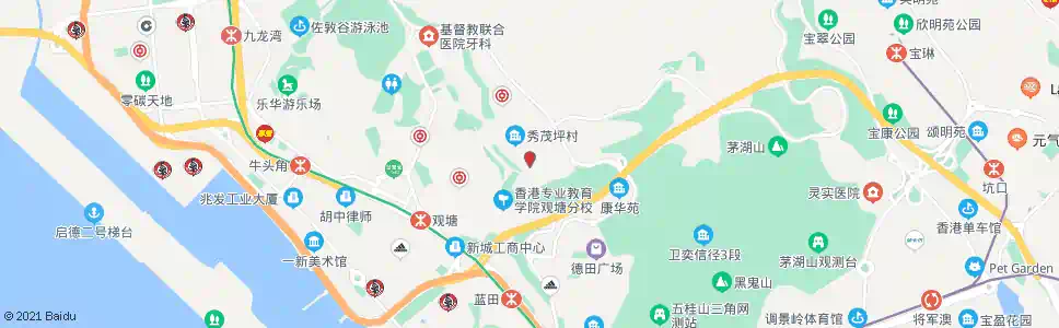 香港秀明樓_巴士站地圖_香港巴士_妙搜巴士搜尋2025