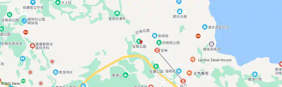 香港將軍澳慧安園_巴士站地圖_香港巴士_妙搜巴士搜尋2025