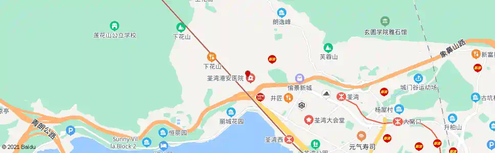 香港荃灣港安醫院_巴士站地圖_香港巴士_妙搜巴士搜尋2025