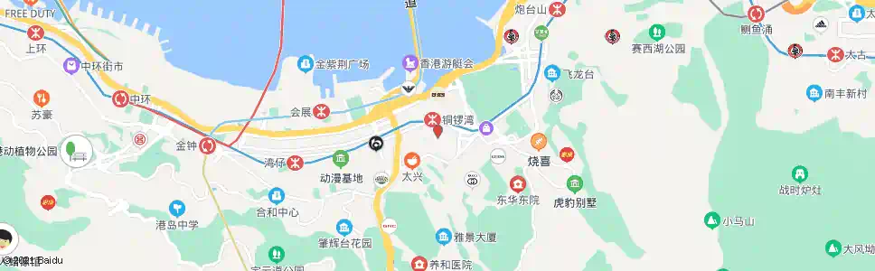 香港漁光村白沙樓_巴士站地圖_香港巴士_妙搜巴士搜尋2025