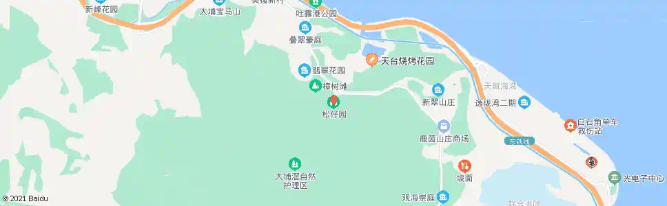 香港松仔園_巴士站地圖_香港巴士_妙搜巴士搜尋2025