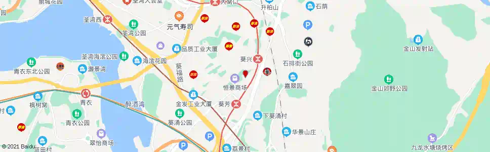 香港葵芸邨(林士德體育館)_巴士站地圖_香港巴士_妙搜巴士搜尋2025