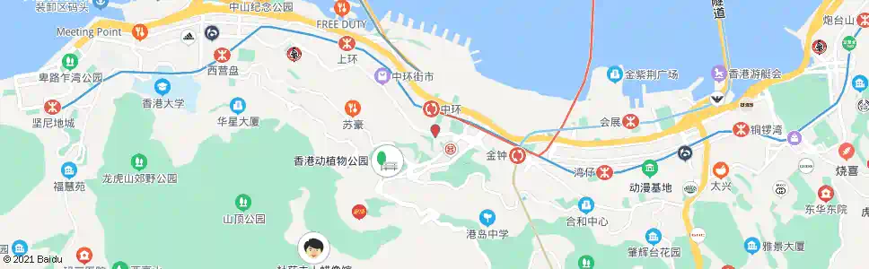 香港匯豐總行大廈_巴士站地圖_香港巴士_妙搜巴士搜尋2025