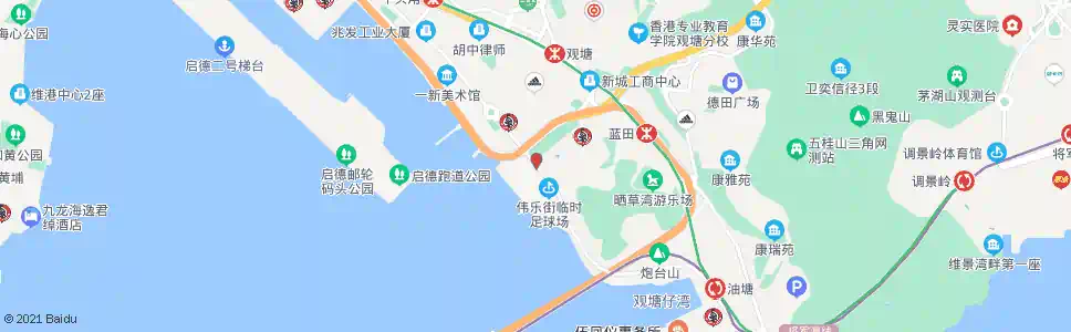 香港觀塘偉樂街_巴士站地圖_香港巴士_妙搜巴士搜尋2025