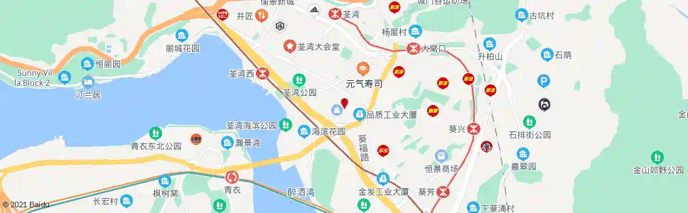 香港荃灣橫龍街_巴士站地圖_香港巴士_妙搜巴士搜尋2025