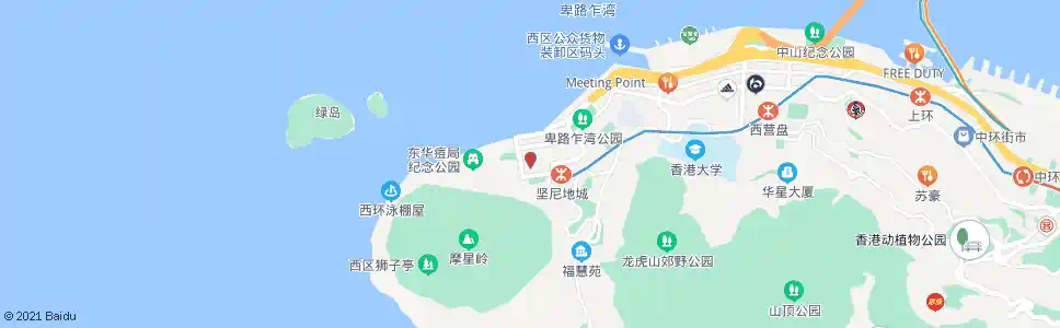 香港爹核士街_巴士站地圖_香港巴士_妙搜巴士搜尋2025