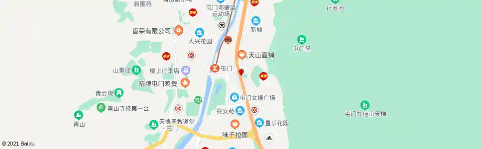 香港屯門屯仁街_巴士站地圖_香港巴士_妙搜巴士搜尋2025