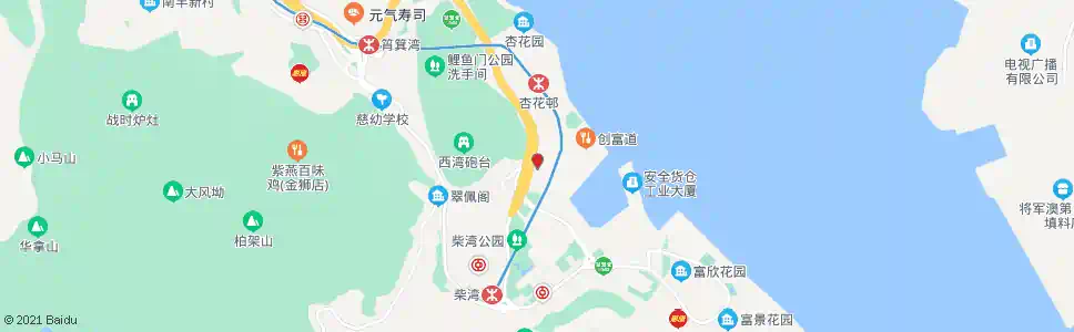 香港香港專業教育學院(柴灣)_巴士站地圖_香港巴士_妙搜巴士搜尋2025