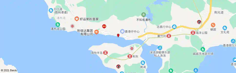 香港香港仔_巴士站地圖_香港巴士_妙搜巴士搜尋2025