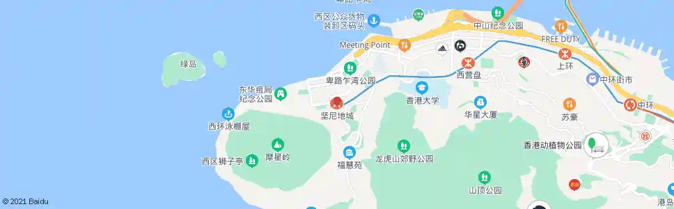 香港堅尼地城巴士總站_巴士站地圖_香港巴士_妙搜巴士搜尋2025