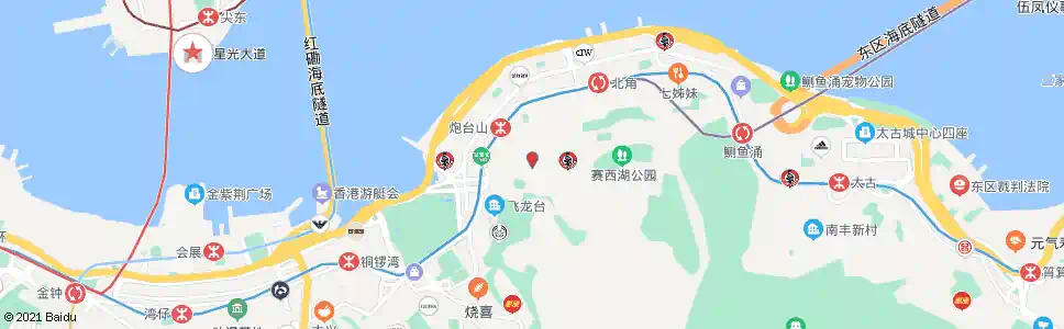 香港張祝珊英文中學_巴士站地圖_香港巴士_妙搜巴士搜尋2025