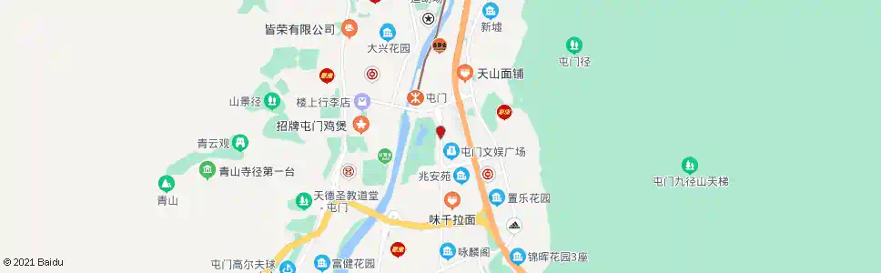 香港屯門市中心(河傍街)_巴士站地圖_香港巴士_妙搜巴士搜尋2025