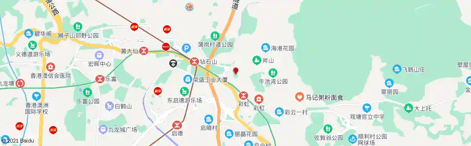 香港斧山道(巴士站)_巴士站地圖_香港巴士_妙搜巴士搜尋2025