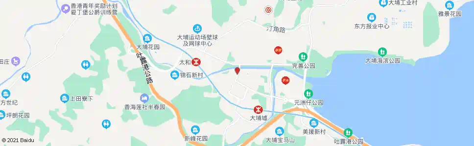 香港大埔寶鄉橋_巴士站地圖_香港巴士_妙搜巴士搜尋2025