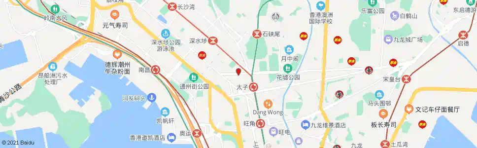 香港汝州街_巴士站地圖_香港巴士_妙搜巴士搜尋2025