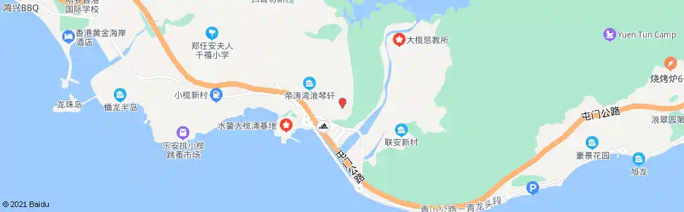 香港小欖精神病治療中心_巴士站地圖_香港巴士_妙搜巴士搜尋2025