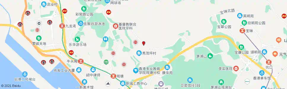 香港秀程樓_巴士站地圖_香港巴士_妙搜巴士搜尋2025