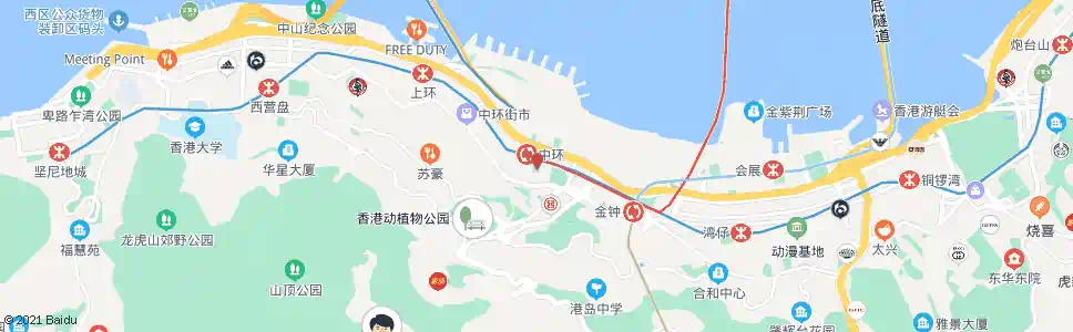 香港皇后像廣場_巴士站地圖_香港巴士_妙搜巴士搜尋2025