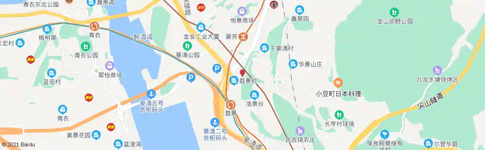 香港下葵湧分科診所_巴士站地圖_香港巴士_妙搜巴士搜尋2025