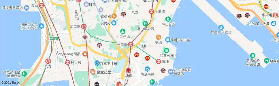 香港紅磡平治街_巴士站地圖_香港巴士_妙搜巴士搜尋2025