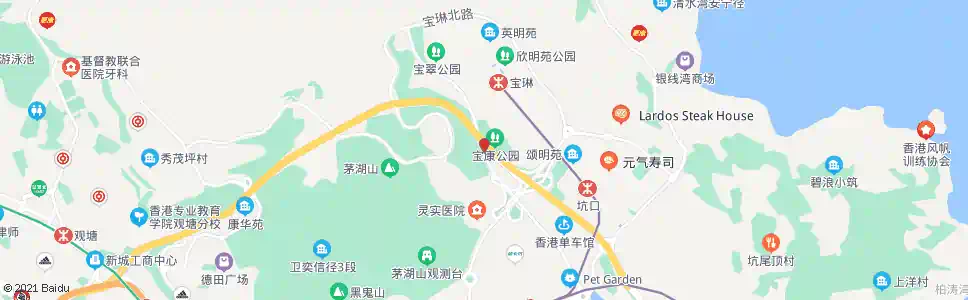 香港寶康路_巴士站地圖_香港巴士_妙搜巴士搜尋2025