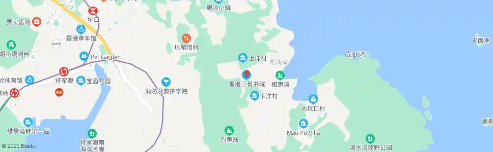 香港三育中學_巴士站地圖_香港巴士_妙搜巴士搜尋2025