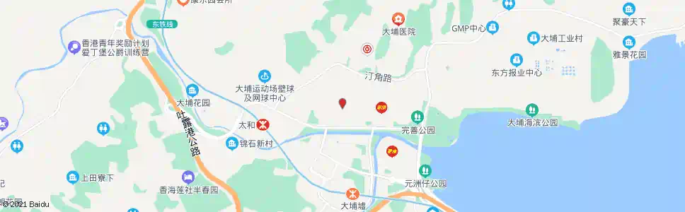 香港大埔中心總站_巴士站地圖_香港巴士_妙搜巴士搜尋2025