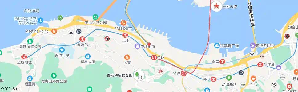 香港中環香港站_巴士站地圖_香港巴士_妙搜巴士搜尋2025