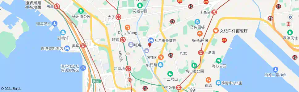 香港培正道(培正中學)_巴士站地圖_香港巴士_妙搜巴士搜尋2025