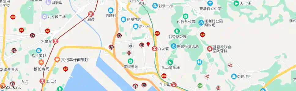 香港德福花園_巴士站地圖_香港巴士_妙搜巴士搜尋2025