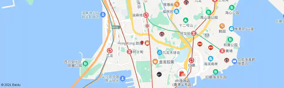 香港上海街(西貢街)_巴士站地圖_香港巴士_妙搜巴士搜尋2025