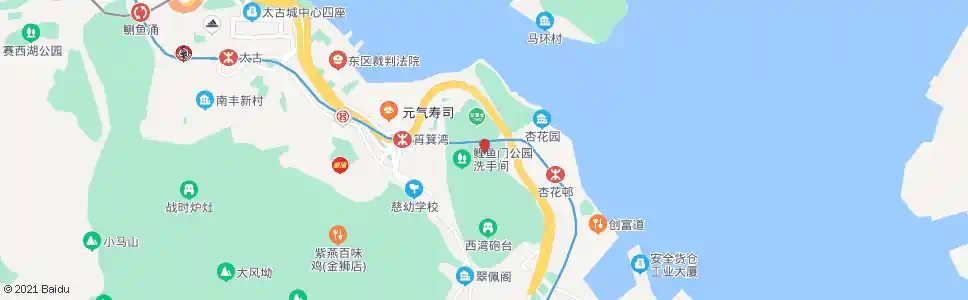 香港鯉魚門公園_巴士站地圖_香港巴士_妙搜巴士搜尋2025