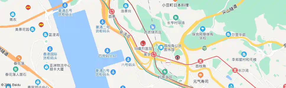 香港瑪嘉烈醫院_巴士站地圖_香港巴士_妙搜巴士搜尋2025