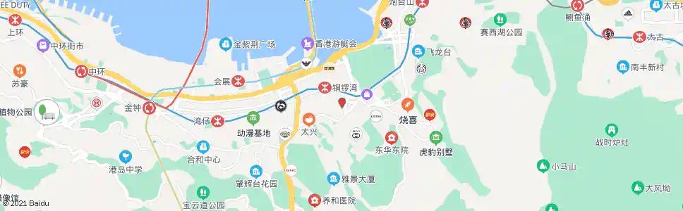 香港銅鑼灣時代廣場嘉蘭中心_巴士站地圖_香港巴士_妙搜巴士搜尋2025