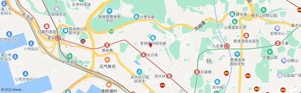 香港新九龍廣場_巴士站地圖_香港巴士_妙搜巴士搜尋2025