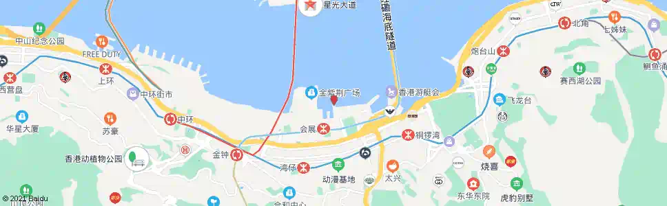 香港新碼頭街(翔龍灣)_巴士站地圖_香港巴士_妙搜巴士搜尋2025