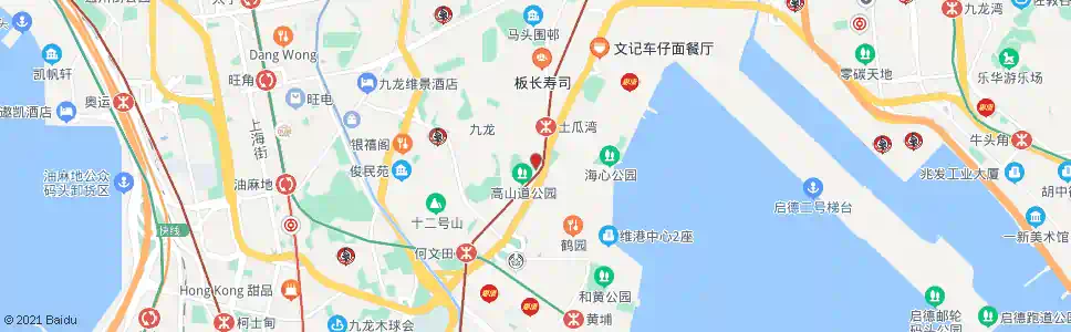 香港江西街_巴士站地圖_香港巴士_妙搜巴士搜尋2025