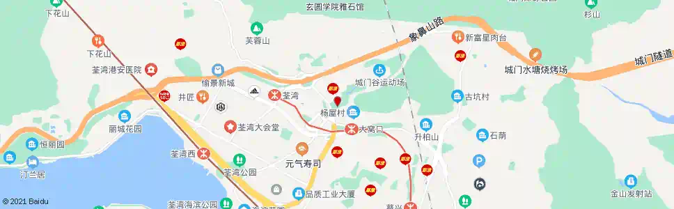 香港城門谷泳池_巴士站地圖_香港巴士_妙搜巴士搜尋2025