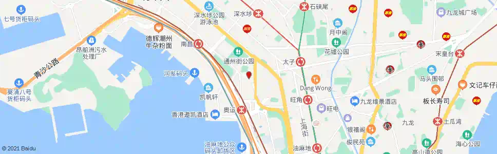 香港大角咀中匯街_巴士站地圖_香港巴士_妙搜巴士搜尋2025