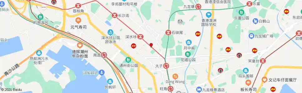 香港深水埗黃竹街_巴士站地圖_香港巴士_妙搜巴士搜尋2025