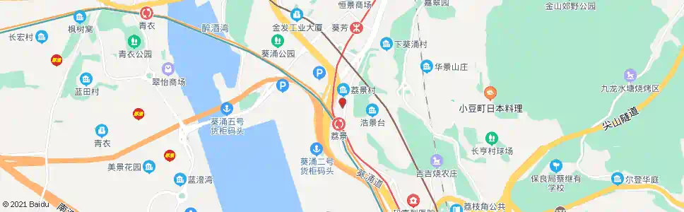 香港荔景邨日景樓_巴士站地圖_香港巴士_妙搜巴士搜尋2025