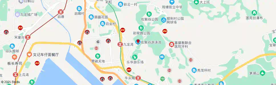 香港佐敦谷呂明才小學_巴士站地圖_香港巴士_妙搜巴士搜尋2025