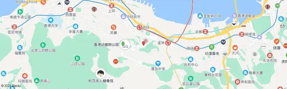 香港美利道_巴士站地圖_香港巴士_妙搜巴士搜尋2025